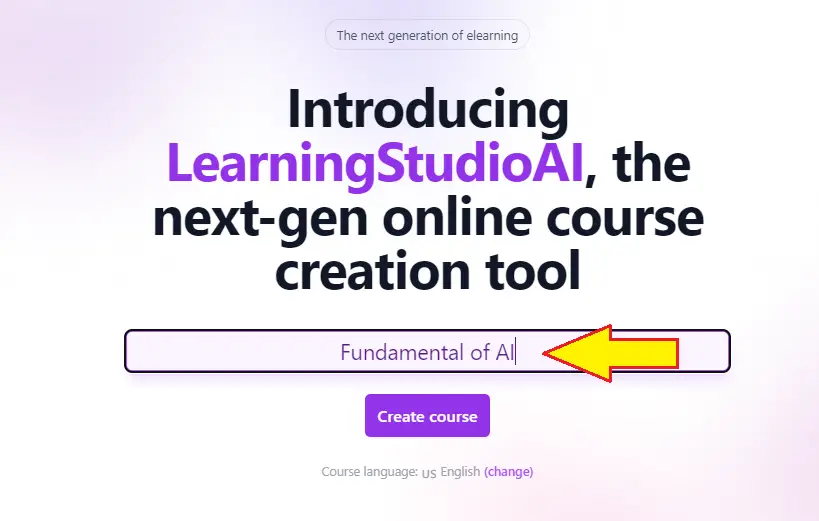 LearningStudioAI course