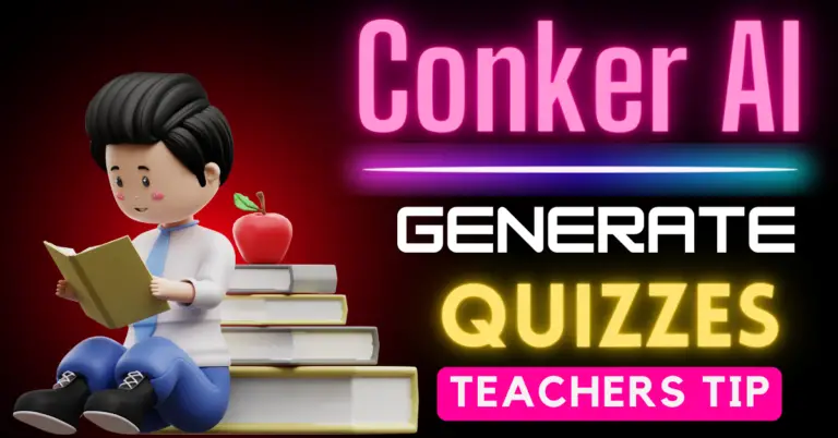 Conker AI quiz app