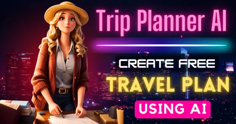 Trip planner AI