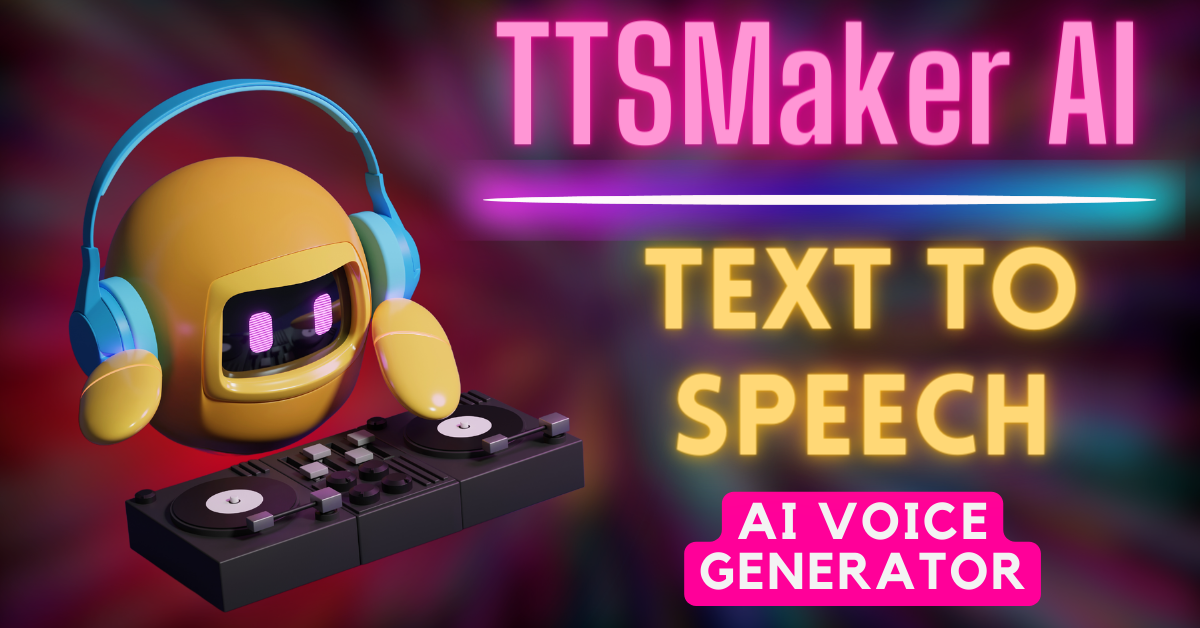 TTSmaker Text to speech