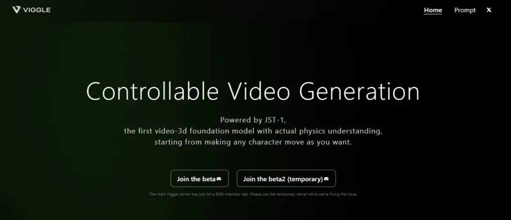 Viggle AI video generation