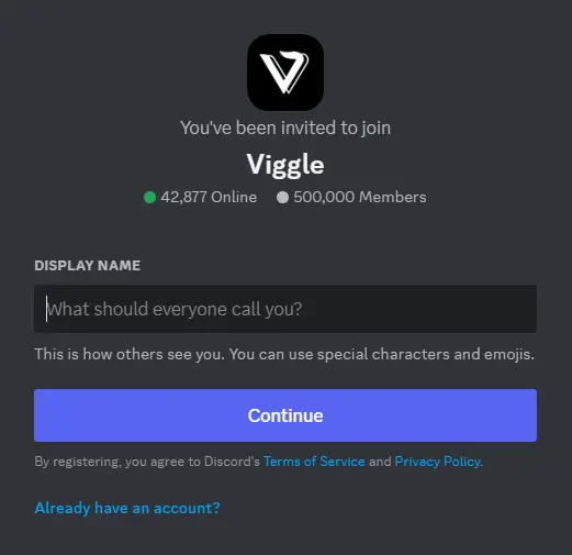 Viggle AI discord